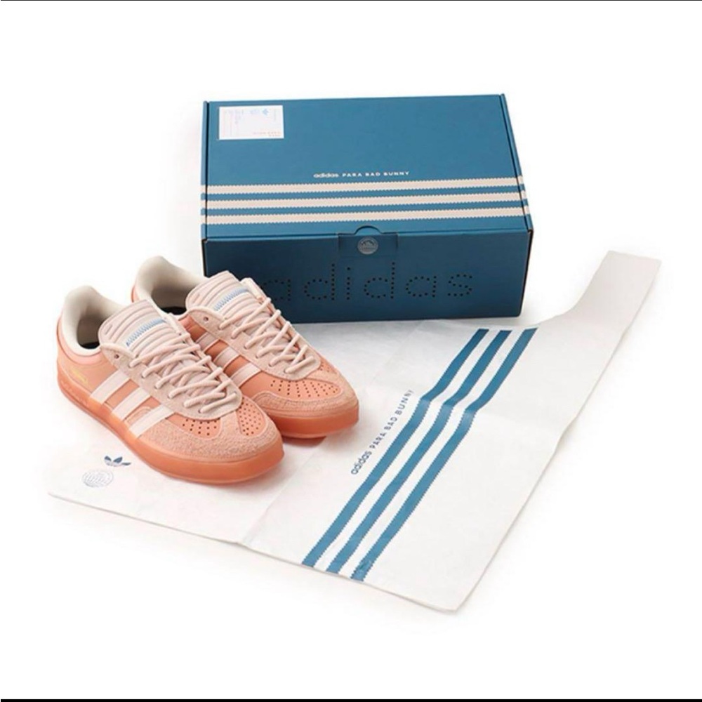🇵🇷🐰 BAD BUNNY x ADIDAS GAZELLE INDOOR CABO ROJO🇵🇷🐰SIZE 8 MEN/ 9 woman